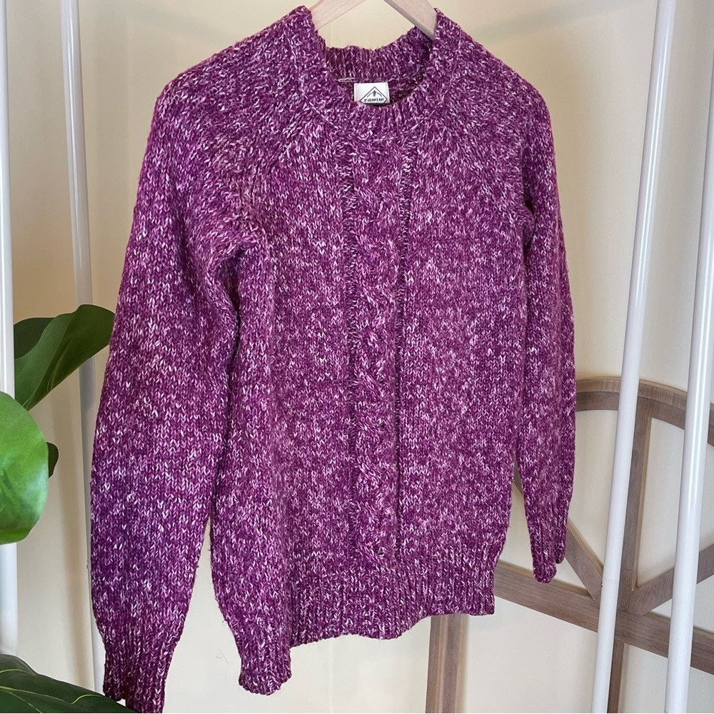 ST John’s Bay purple heathered sweater